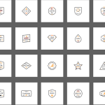 20 Minimal Badges Pack – Clean Modern Badge Logos for Minimalist Branding, Typography, Retro Logos, and Creative Design Projects