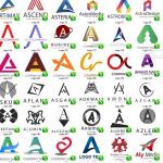 Mega Bundle: 400+ A to Z Logos & Card Designs | Editable CorelDRAW CDR Business Branding Templates