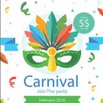 Premium Carnival Bundle: 70+ Editable CDR Party Invitations, Flyers & Date Announcements