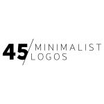 45 Minimalist Logos Bundle – Clean Modern Logo Templates for Branding, Typography, Labels, Retro Badges, and Creative Graphic Design Projects