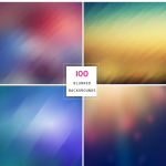 100 Blurred Backgrounds – High-Resolution Soft Gradient Backdrops for Digital Art, Presentations, Web Design, Mobile Wallpapers, Branding, and Creative Graphic Design Projects