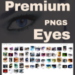 100+ Eyes PNGs High Resolution | Realistic Eye Overlays & Clipart for Editing and Design