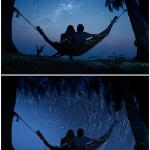 45 Night Sky Photoshop Overlays – Stars, Galaxy, Milky Way & Moonlight Effects