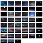 45 Night Sky Photoshop Overlays – Stars, Galaxy, Milky Way & Moonlight Effects